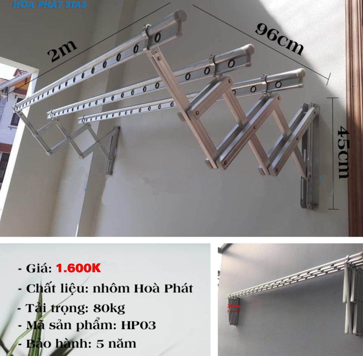 Gi&agrave;n phơi quần &aacute;o th&ocirc;ng minh Vinh Nghệ An