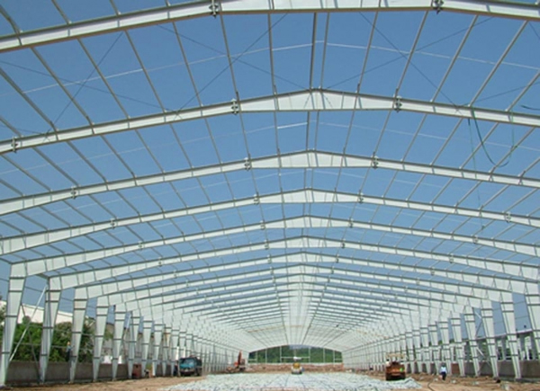 Sản xuất, lắp đặt kết cấu thép, nhà thép tiền chế